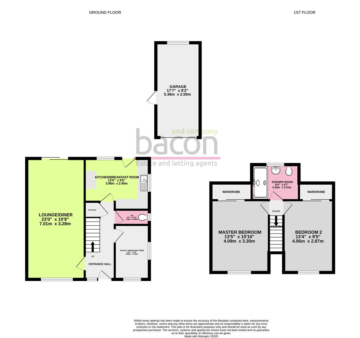 Floor Plan | House - Detached | Silverdale Drive, Sompting, West Sussex, BN15 9SH | Sold - Subject to Contract